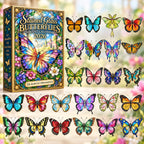 Stained Glass Butterflies advent calendar