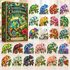 Stained Glass Chameleons advent calendar