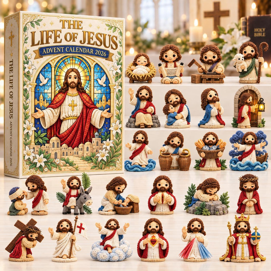 Stained Glass Life Of Jesus advent calendar