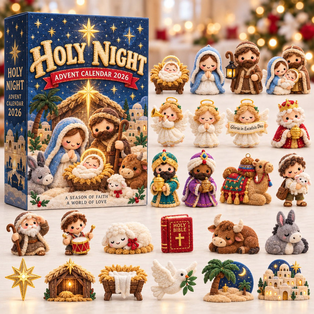 Starry Stable Holy Night advent calendar