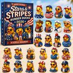Stars & Stripes Rubber Duck advent calendar