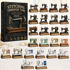 Stitching Through Time advent calendar