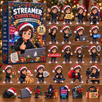 Streamer Christmas advent calendar