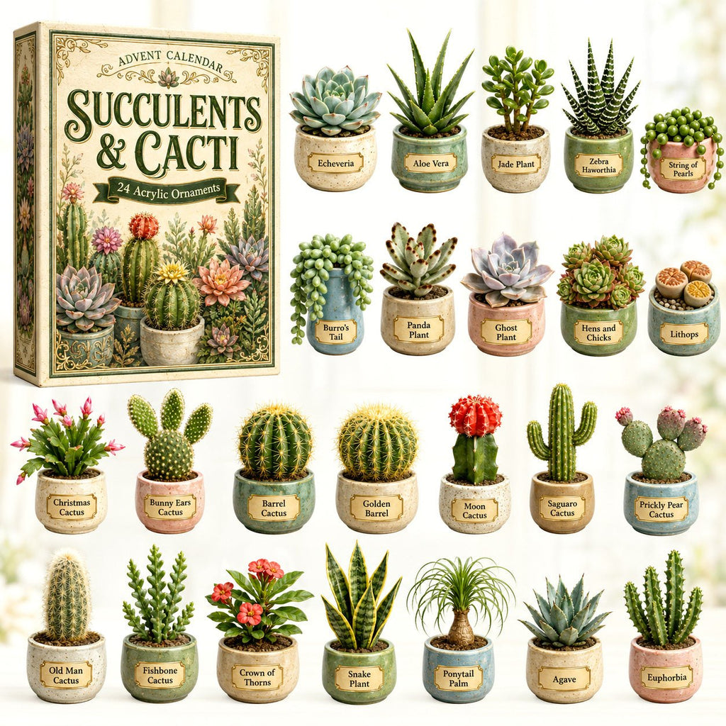 Succulents & Cacti advent calendar