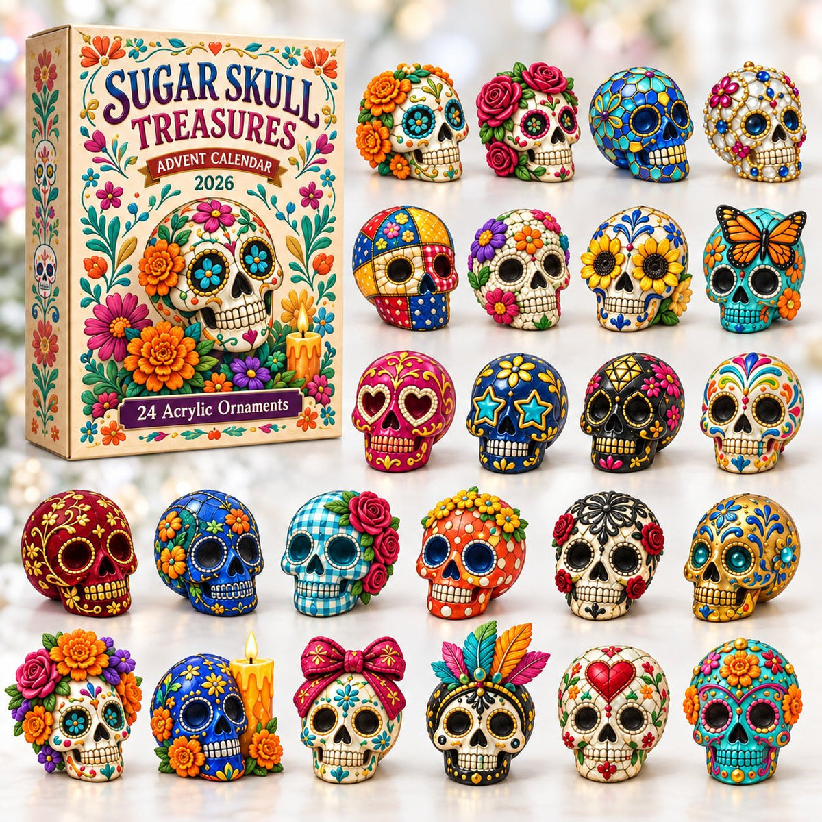 Sugar Skull Treasures advent calendar
