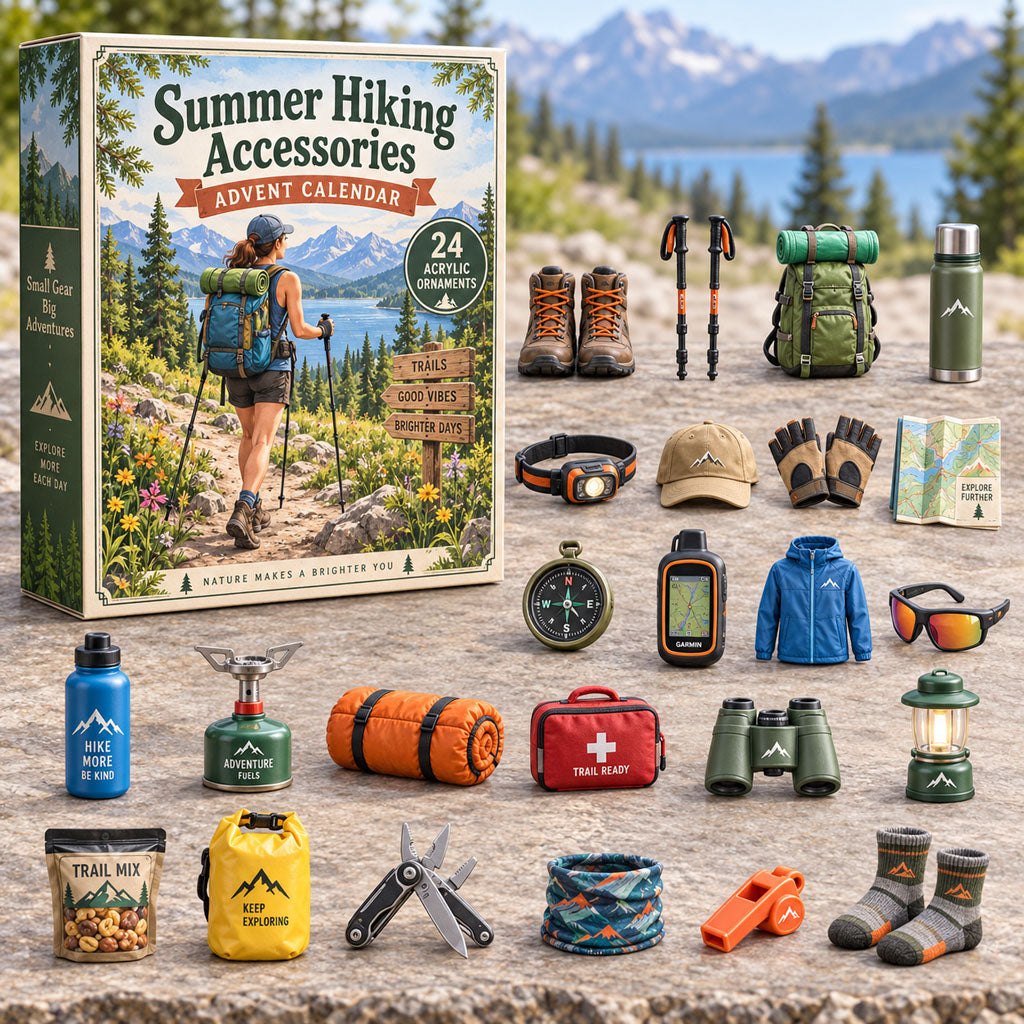 Summer Hiking Accessories advent calendar