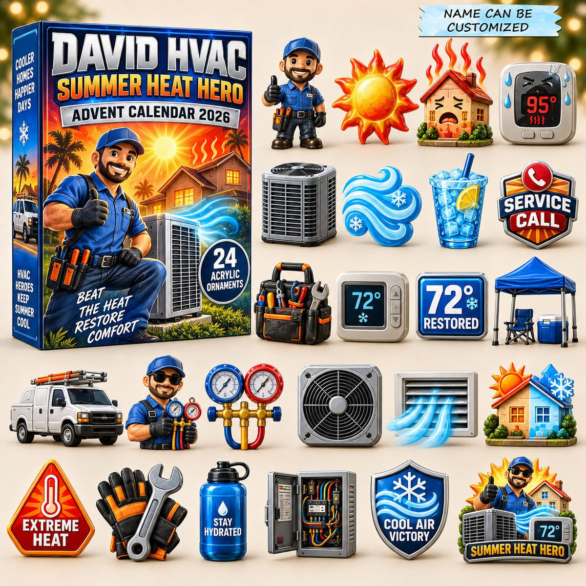 Summer HVAC advent calendar
