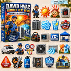 Summer HVAC advent calendar