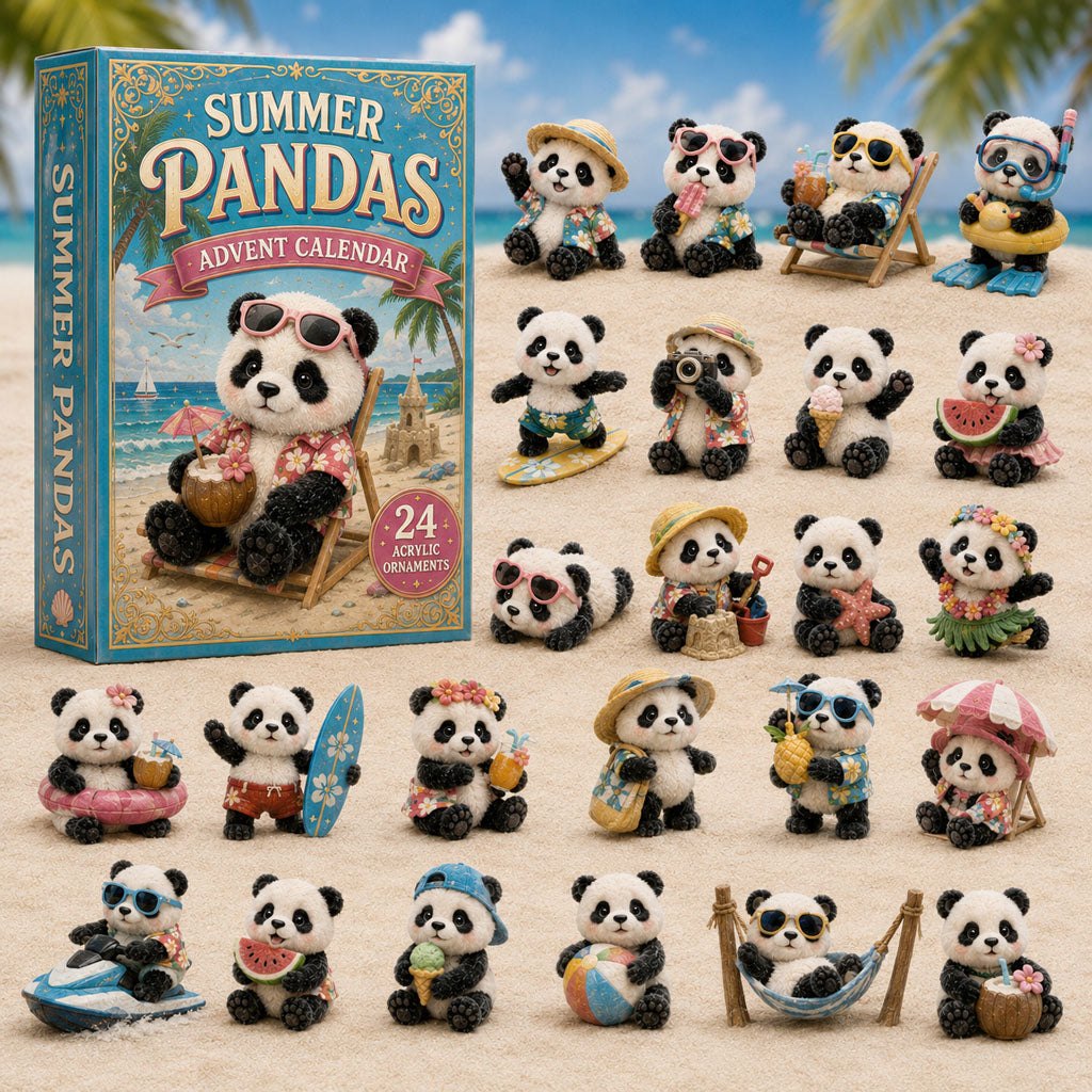 Summer Pandas advent calendar