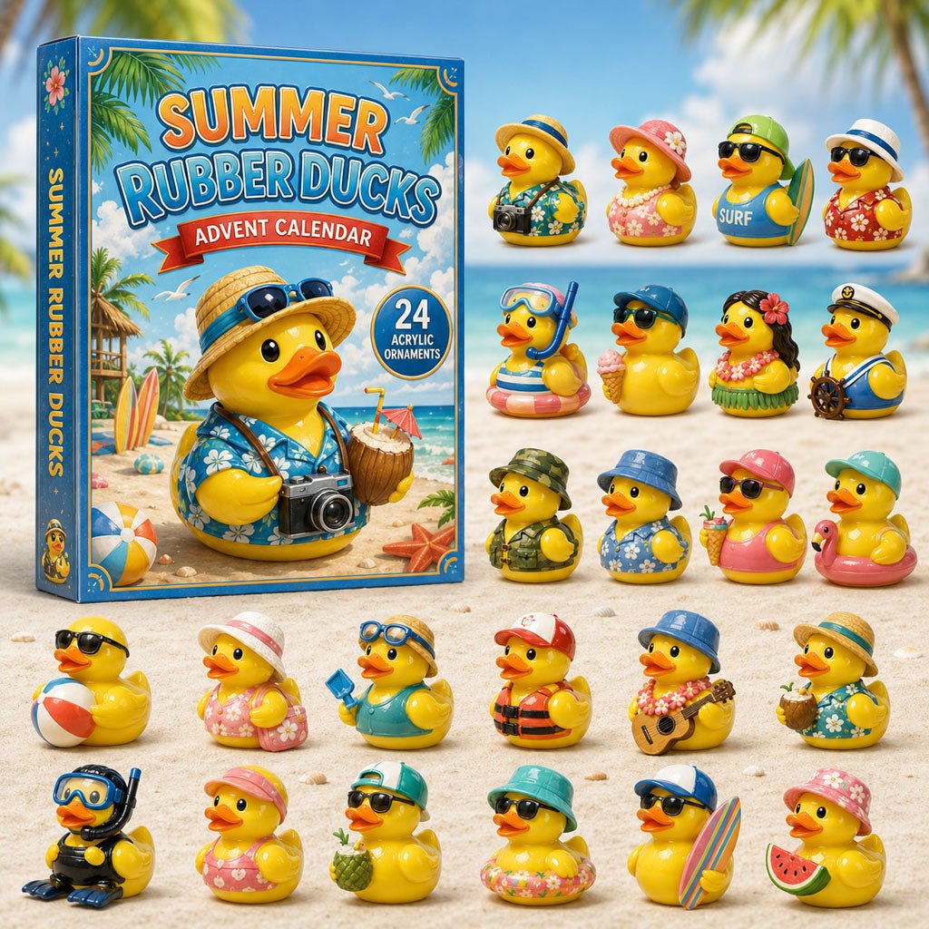 Summer Rubber Ducks advent calendar