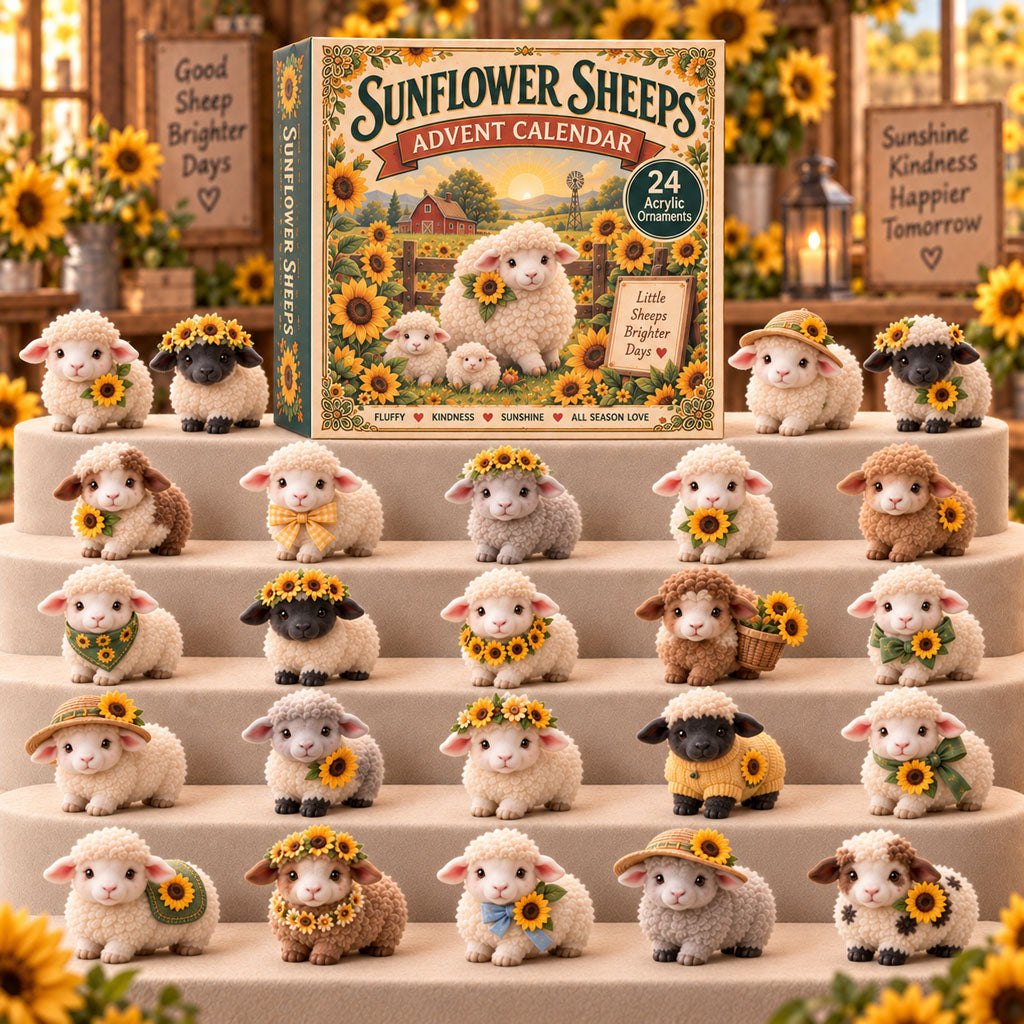 Sunflower Sheeps advent calendar