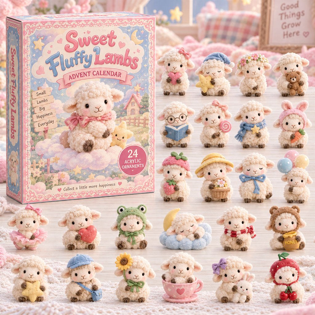 Sweet Fluffy Lambs advent calendar
