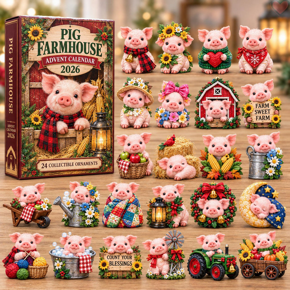 Sweet Pig Farmhouse advent calendar