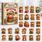 Taurus Christmas Cookie advent calendar