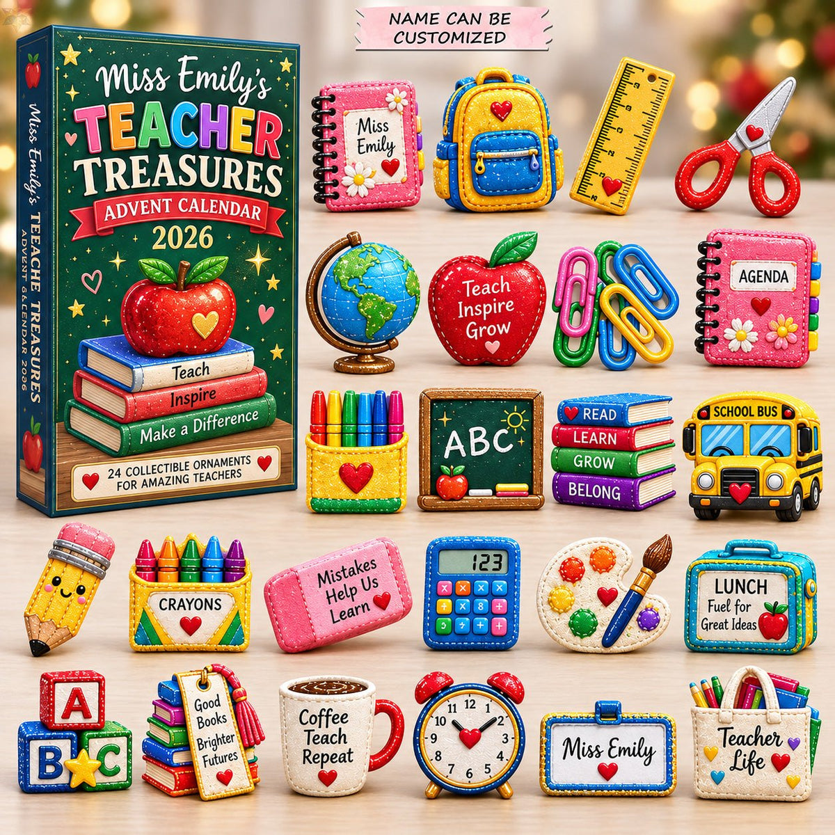 Teacher Classroom Treasures advent calendar