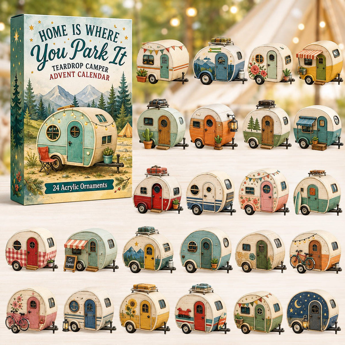 Teardrop Camper advent calendar