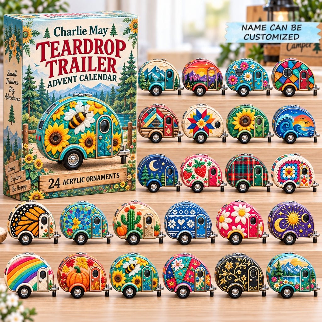Teardrop Trailer advent calendar