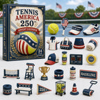 Tennis America 250th advent calendar