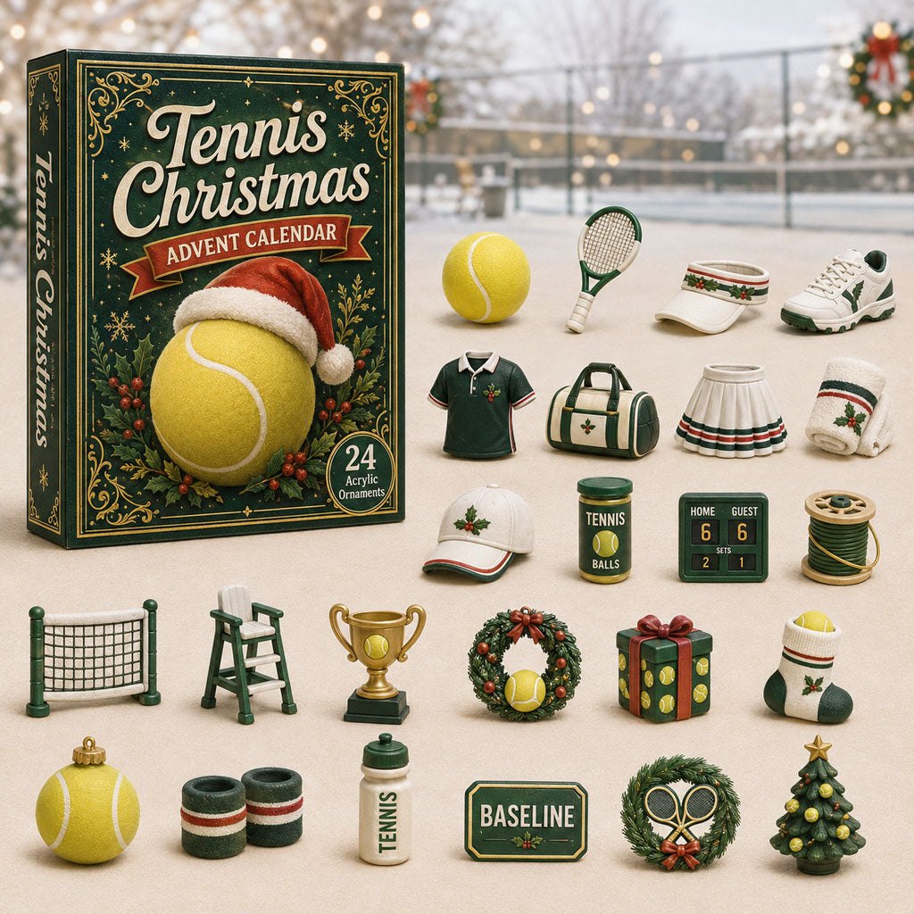 Tennis Christmas advent calendar