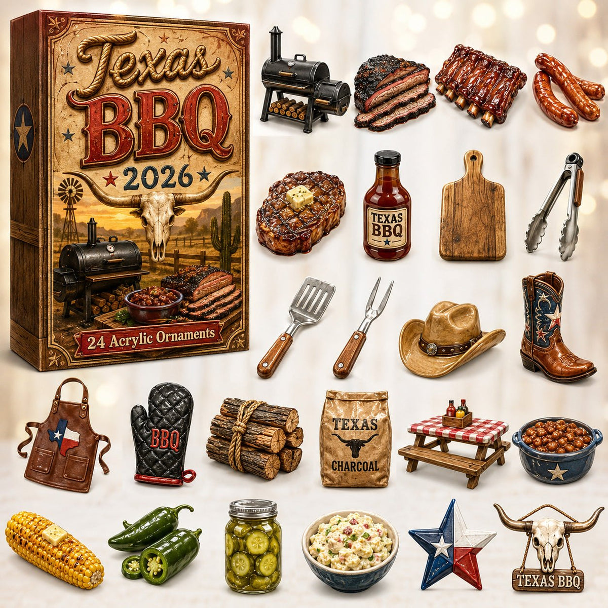 Texas BBQ advent calendar