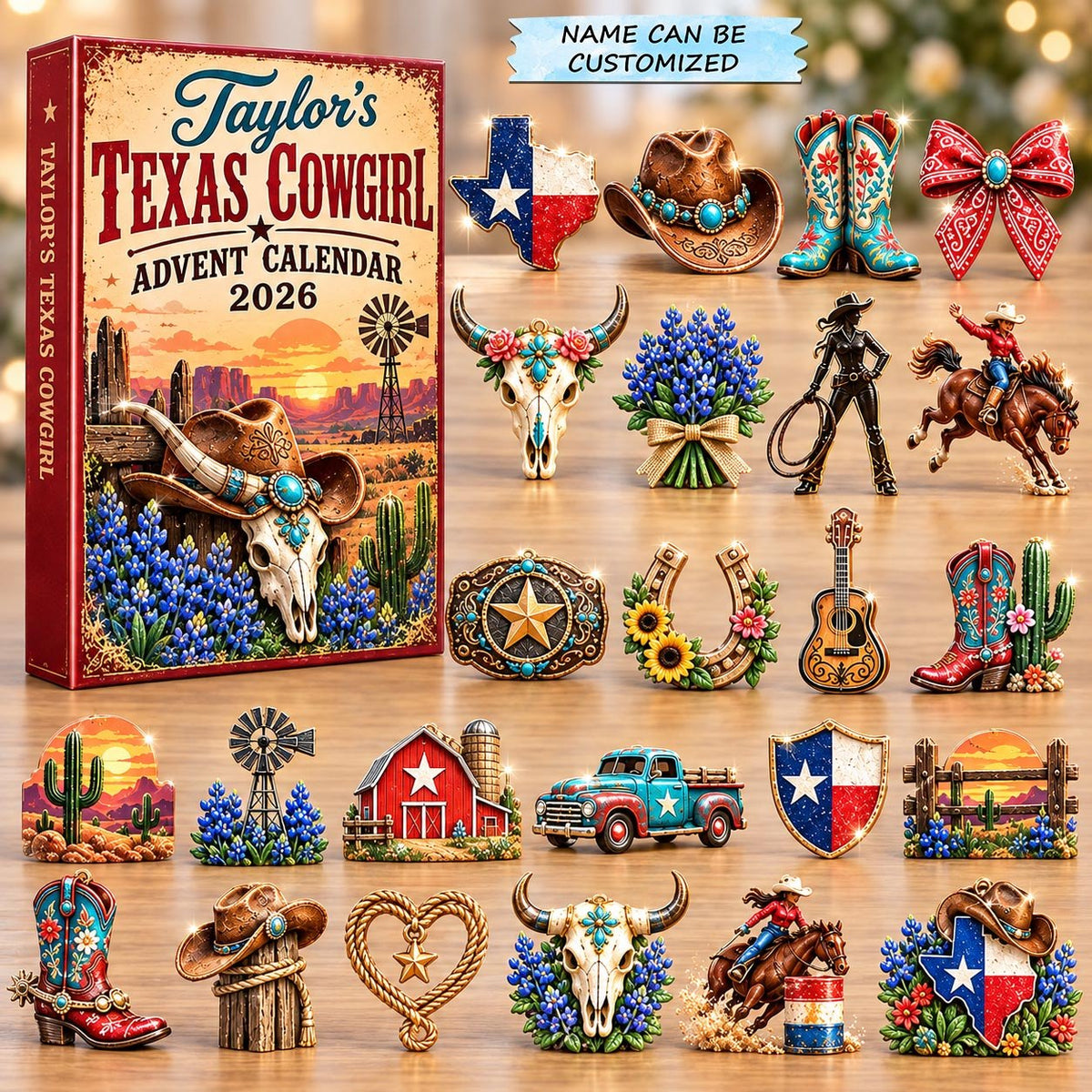Texas Cowgirl Spirit advent calendar