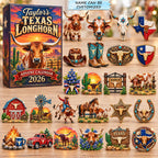 Texas Longhorn Ranch advent calendar