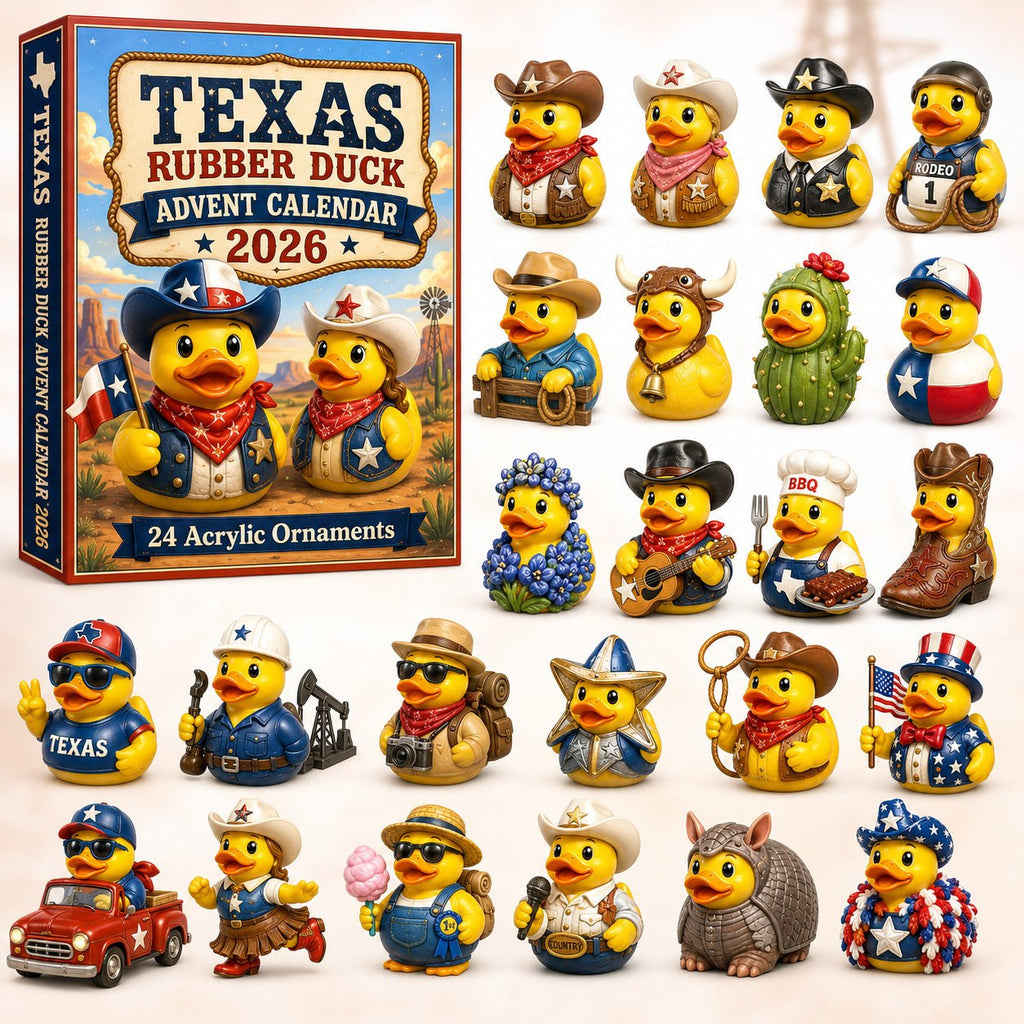 Texas Rubber Duck advent calendar