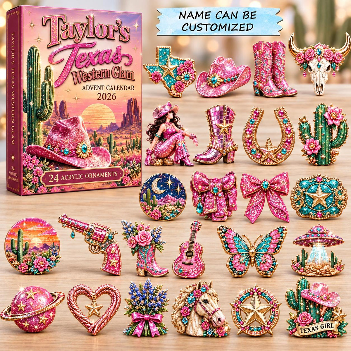 Texas Western Glam advent calendar