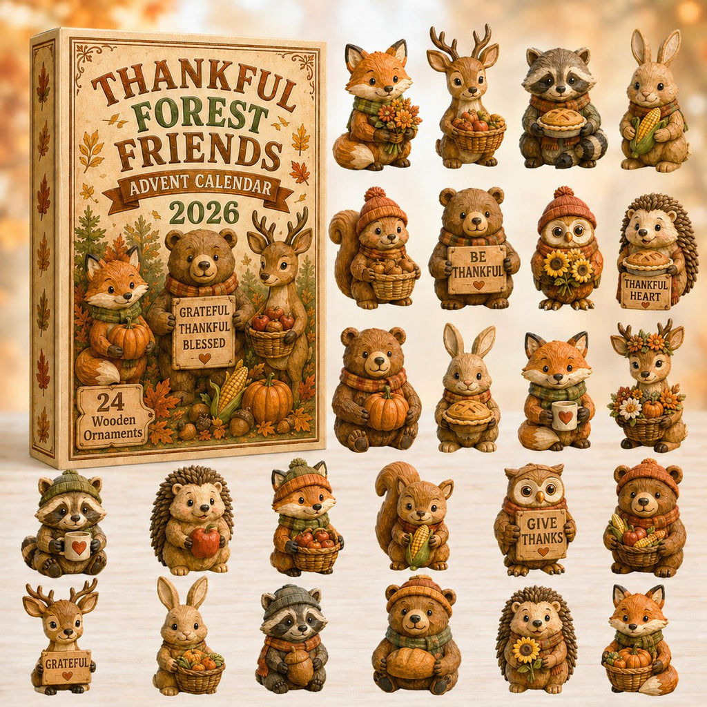 Thankful Forest Friends advent calendar