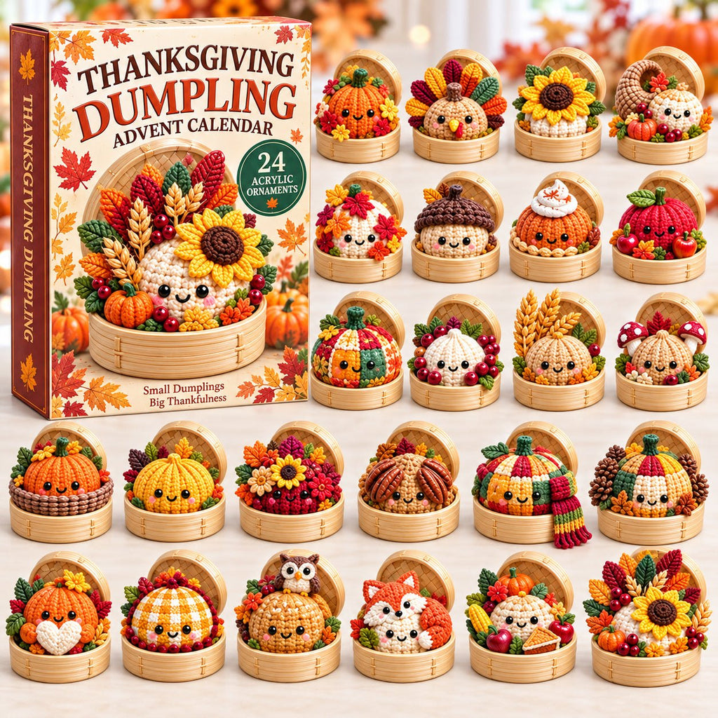 Thanksgiving Dumpling advent calendar