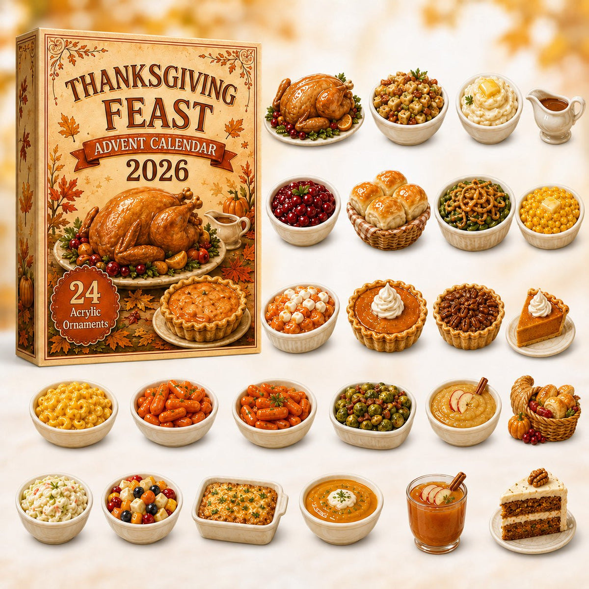 Thanksgiving Feast advent calendar
