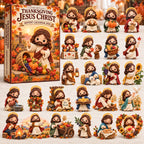 Thanksgiving Jesus Christ advent calendar