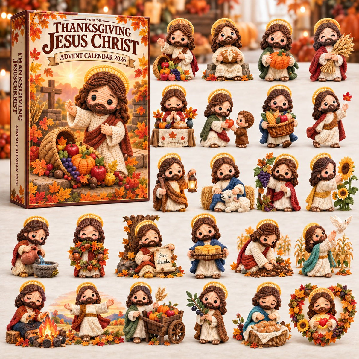 Thanksgiving Jesus Christ advent calendar