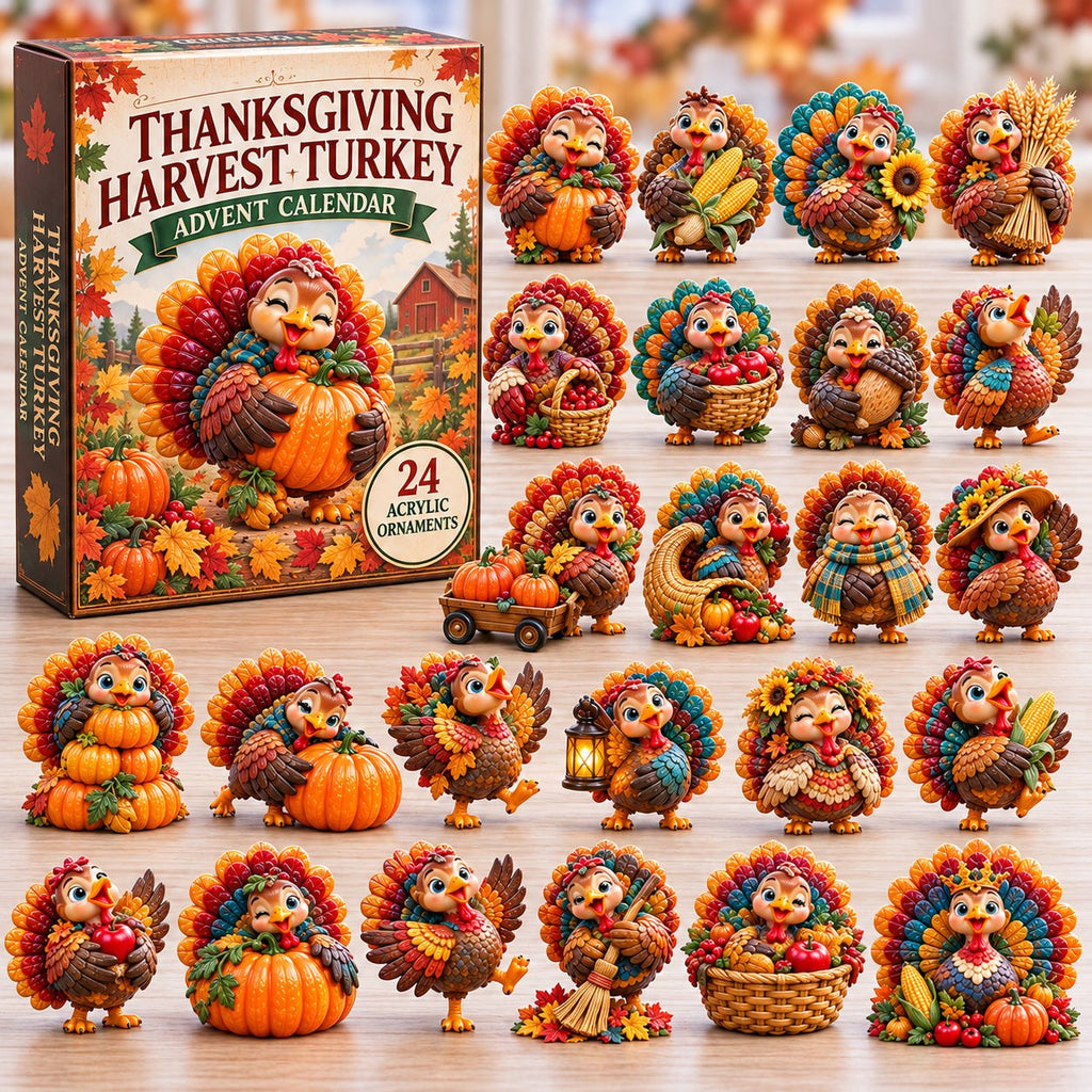 Thanksgiving Turkey Day advent calendar