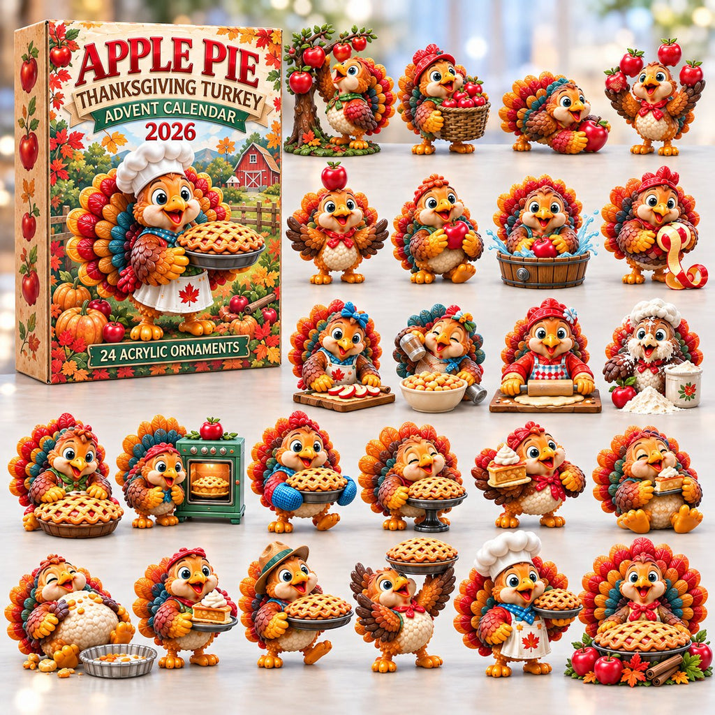 Thanksgiving Turkey Pie advent calendar