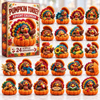 Thanksgiving Turkey Pumpkin advent calendar
