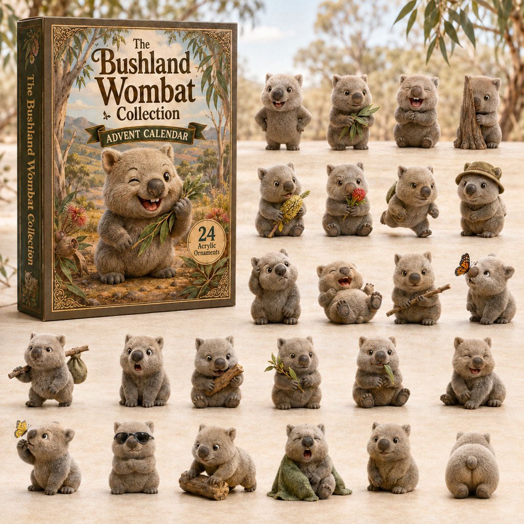 The Bushland Wombat Collection advent calendar