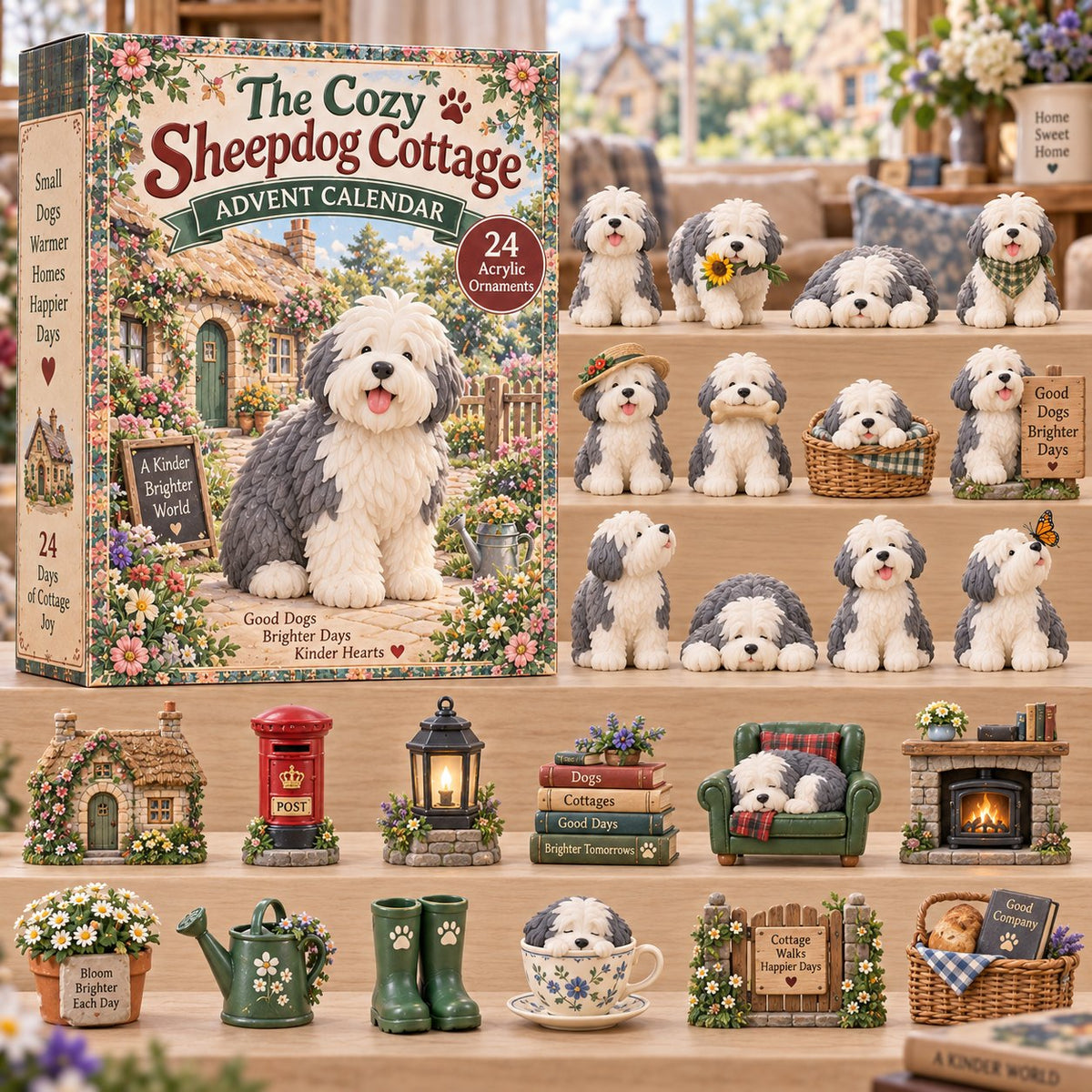 The Cozy Sheepdog Cottage advent calendar