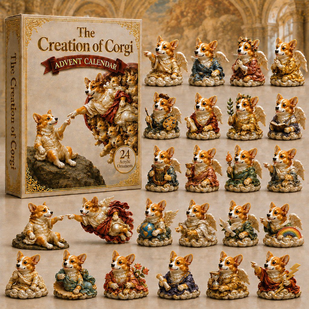 The Creation Of Corgi advent calendar