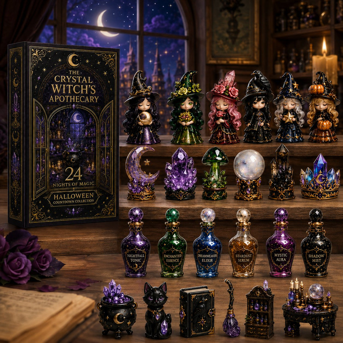 The Crystal Witch’s Apothecary advent calendar