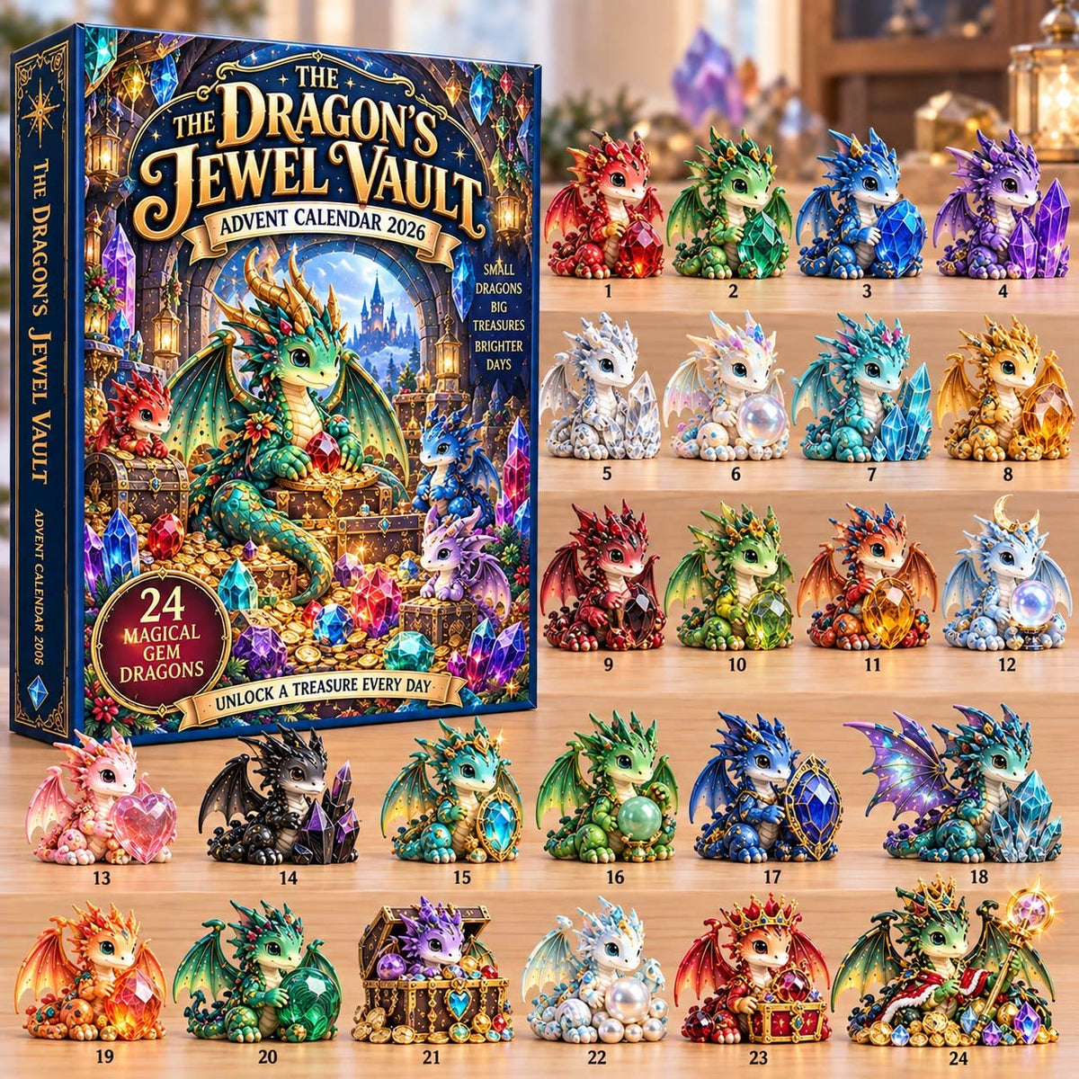 The Jewel Vault Of Dragon advent calendar