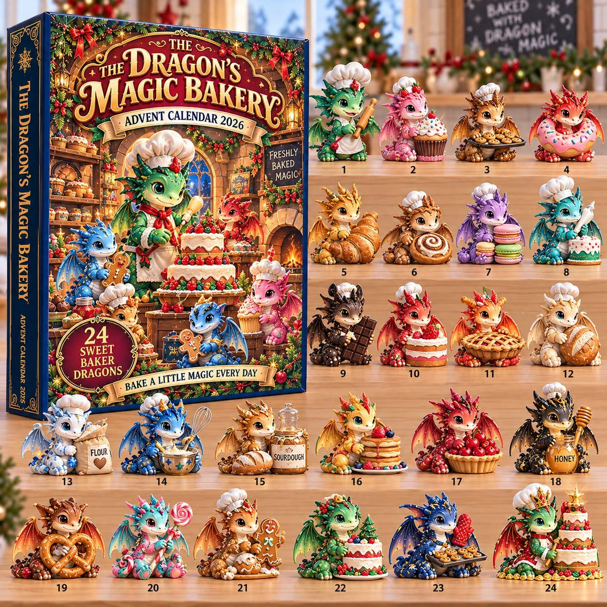The Magic Bakery Of Dragon advent calendar