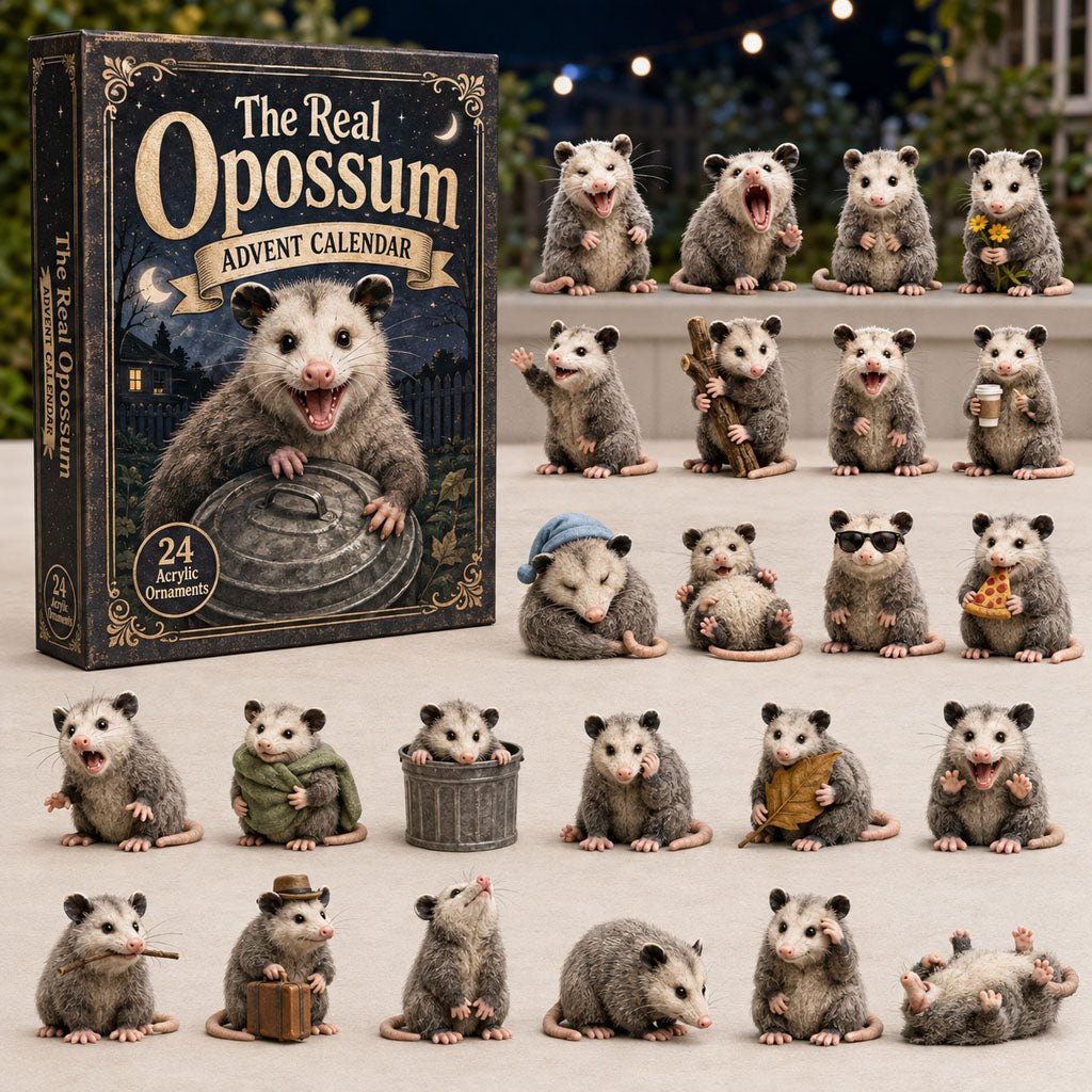 The Real Opossum advent calendar