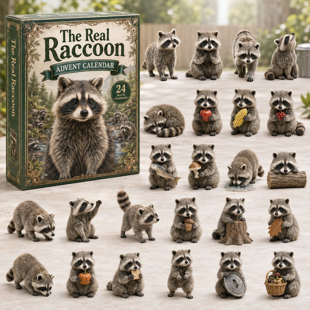 The Real Raccoon advent calendar