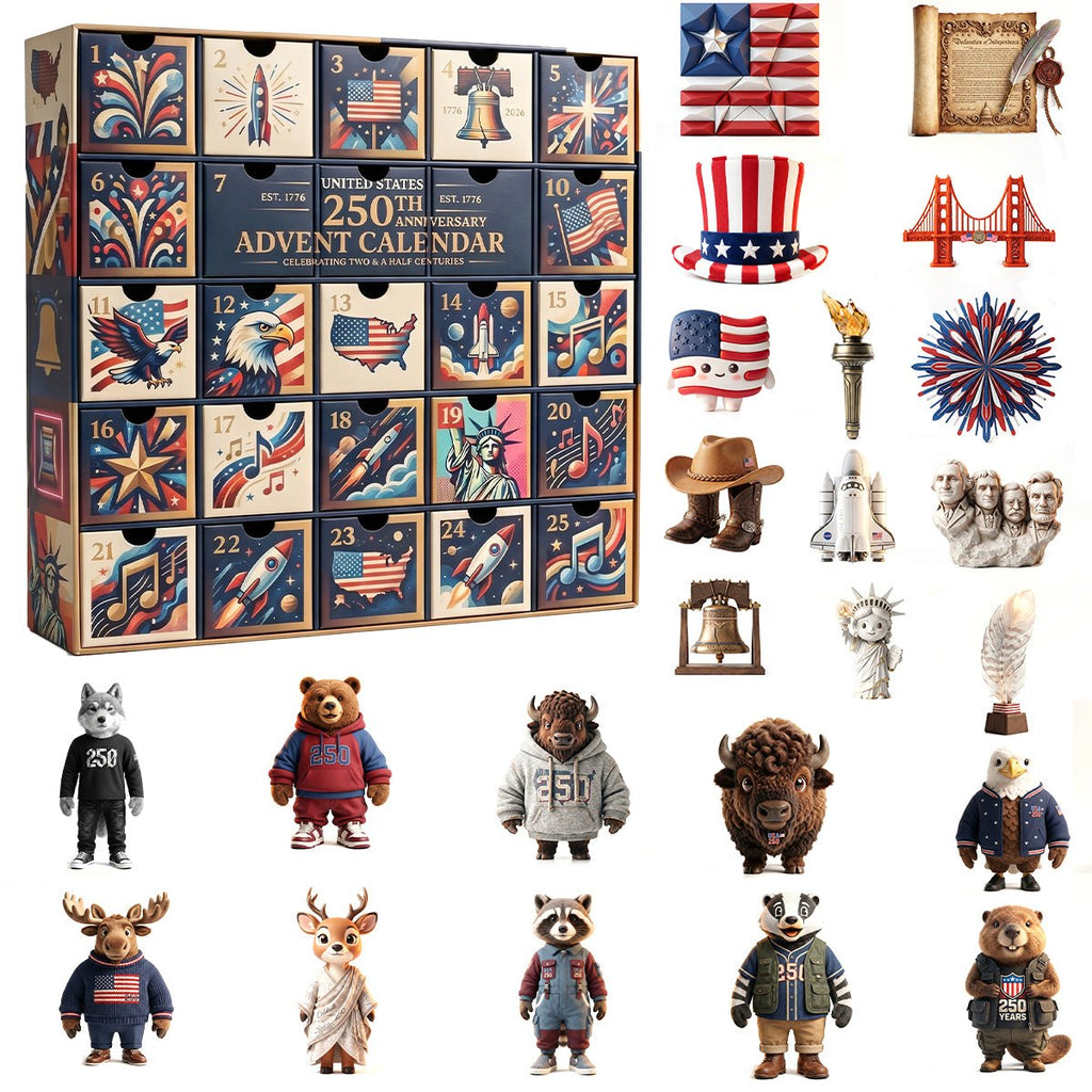 The Ultimate USA 250th Anniversary Blind Box advent calendar