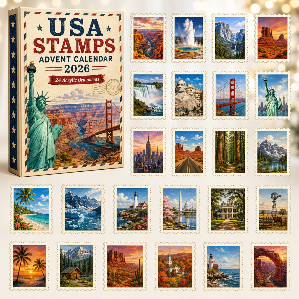 The USA Stamps advent calendar