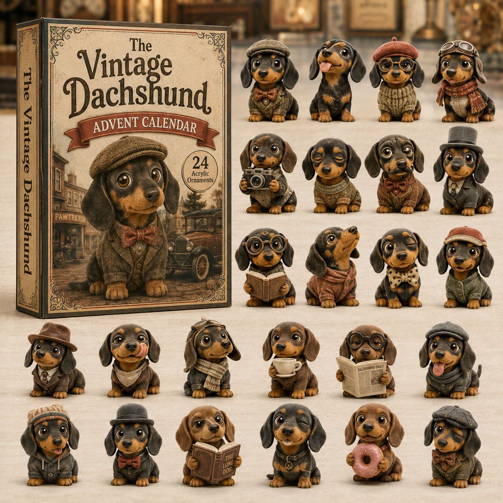 The Vintage Dachshund advent calendar