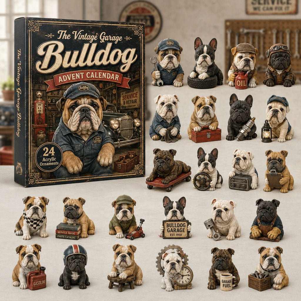 The Vintage Garage Bulldog advent calendar