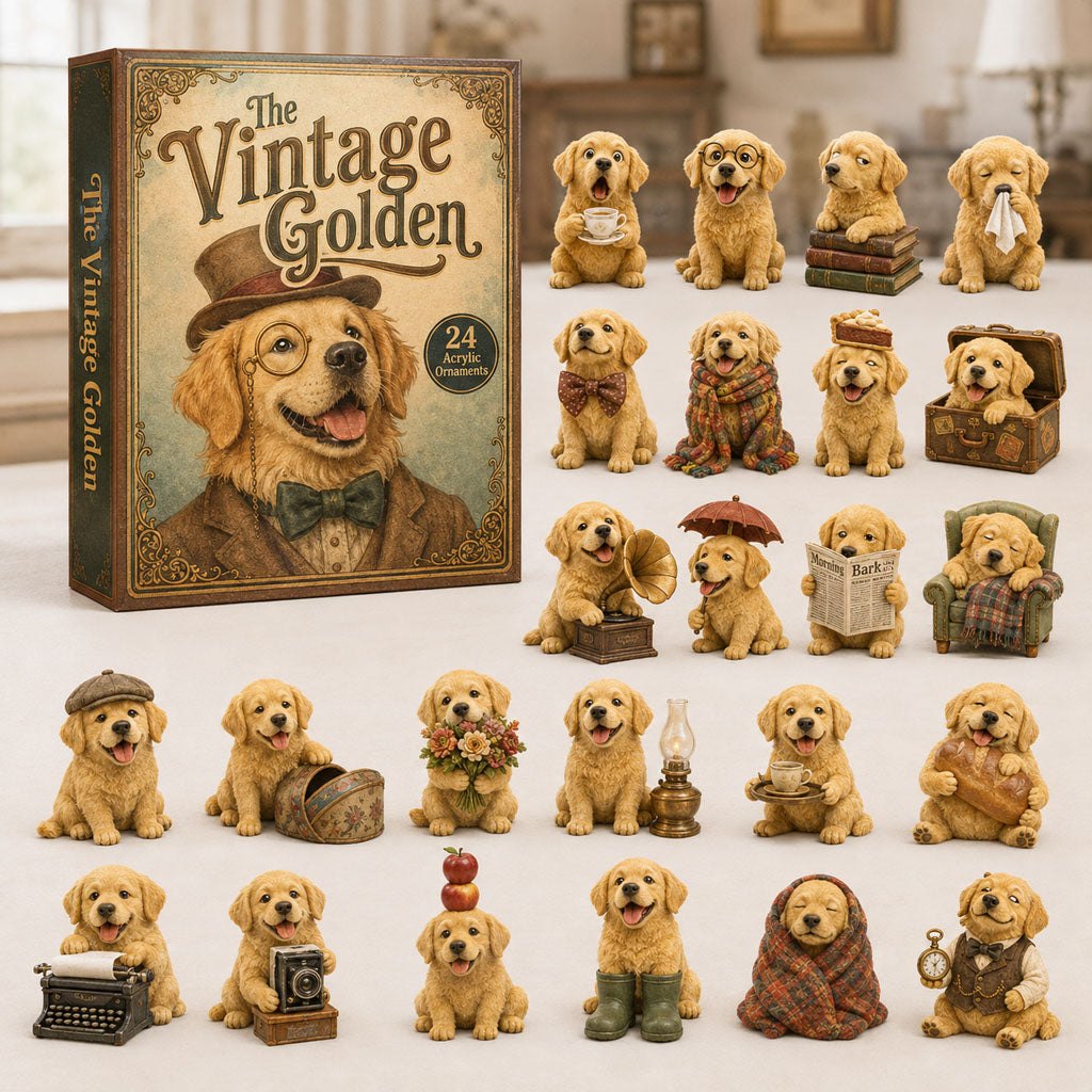 The Vintage Golden advent calendar