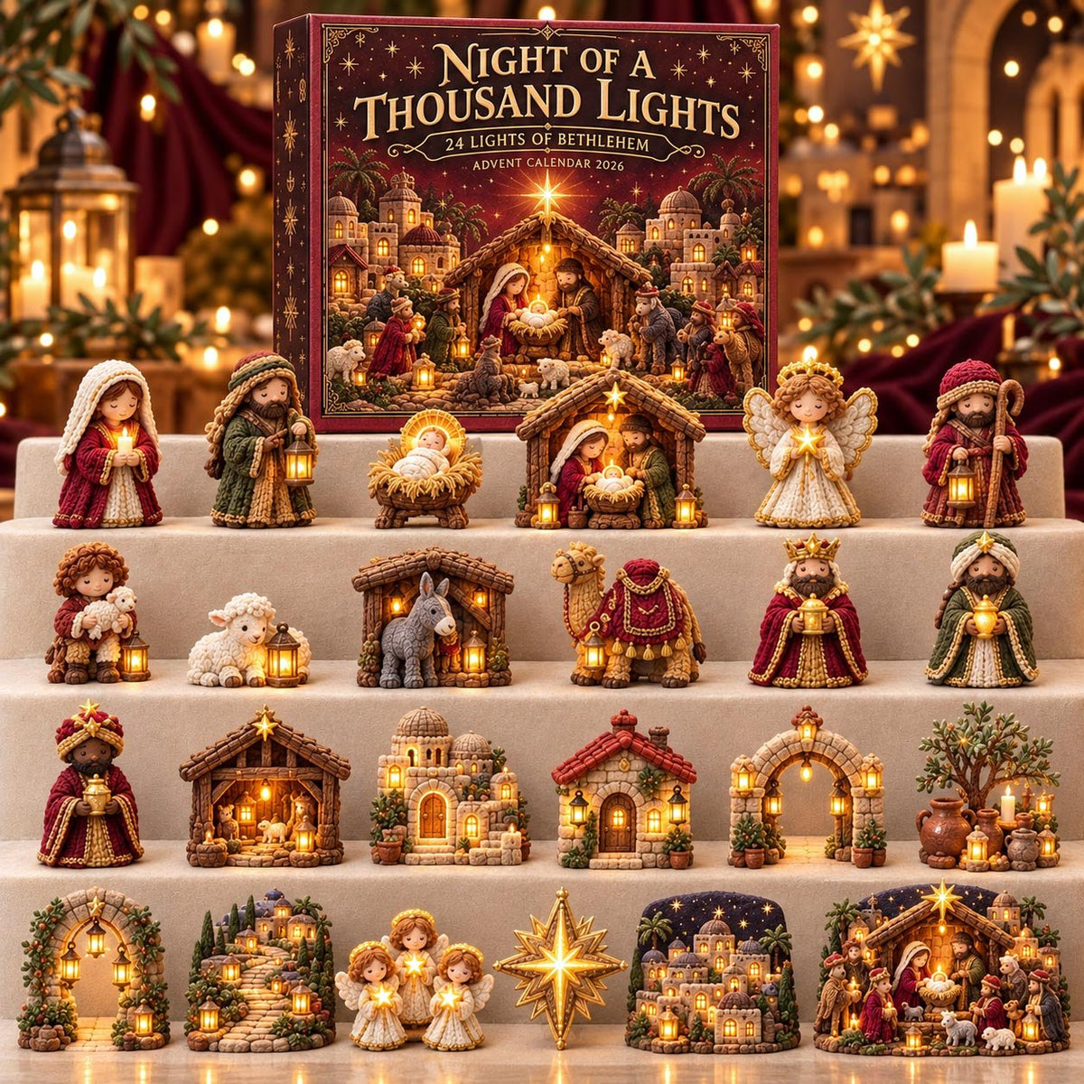 Thousand Lights Nativity advent calendar